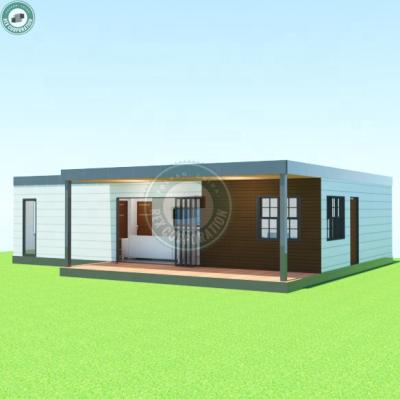 China Modern Compact Design 3 Bedroom Prefab Home Family Living Well Insulated Ready Made Homes Outdoor House for sale