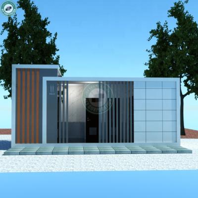 China Modern Modular Prefab Public Toilet Room Container Public Toilets For Female Male Disabled Use In China for sale