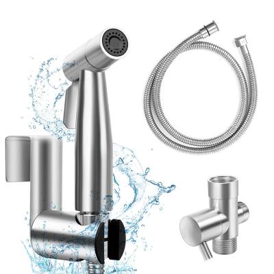 China Easy Installation Muslim Shower Stainless Steel Shattaf Toilet Bidet Sprayer Handheld Sprayer Set for sale