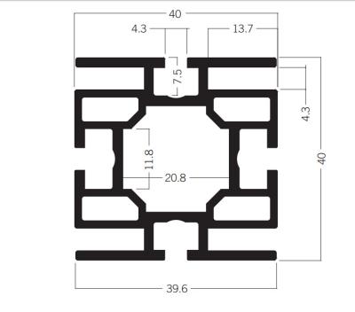 China M1305 Tension fabric aluminum profiles of backdrop,Chinese octanorm similar drawing system supplier for sale