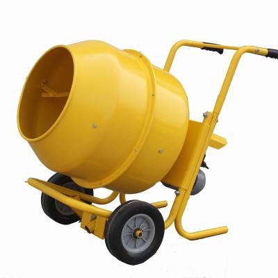 China Hot 140L OEM Portable Concrete Mixer Electric Small With Stand For Construction Building for sale