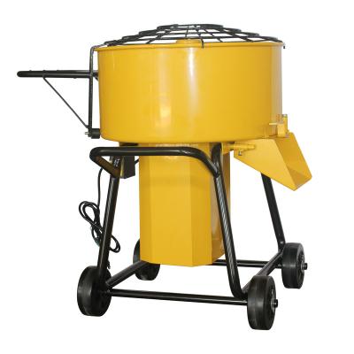 China Pomlea DCM100-D Home Using Construction Using Portable Mobile Self Loading Motor Training Power Pan Mixer Forced Action Mixer for sale