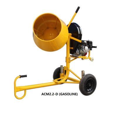 China Gasoline Motor Manual Concrete Mixer Cement  Construction for sale