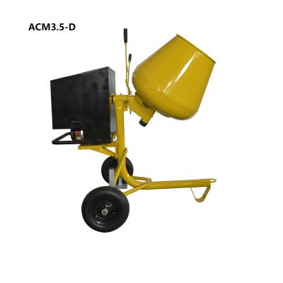 China Gasoline Mobile Concrete Mixer Motor Direct Drive Portable Heavy-Duty Machines for sale