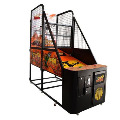 China Indoor Metal Yonee Arcade Amusement Street Shooting Basketball Game Machine for sale