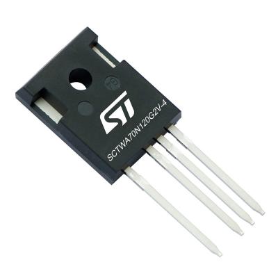 China New standard original 1200V, 91A silicon carbide power MOSFET transistor SCTWA70N120G2V-4 in package HiP247-4 for sale