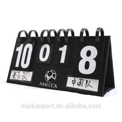 China Newest Sale Simple Design Table Tennis Match Durable Outdoor Exercise Scoreboard for sale