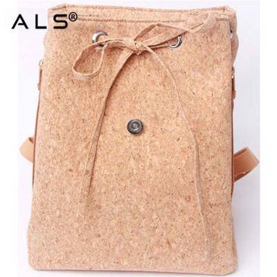 China Fashion Cork Bag Women's Cork Bag Eco Friendly Backpack Ladies Backpack Lightweight Unusual Exclusive Cool Cork Backpack for sale