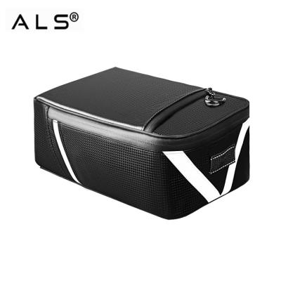 China Reflective Front Tube Frame Saddle Bag Bicycle Bike Rack Bag Saddle Bag For Recycling for sale