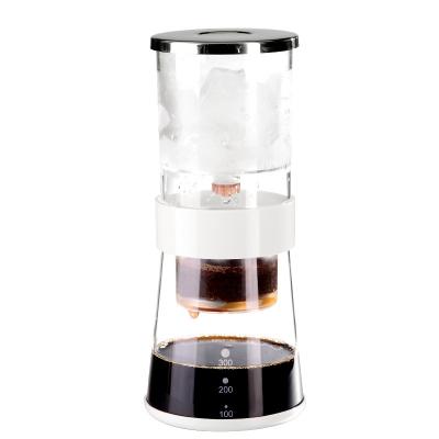 China Iced Sustainable Household Drip Glass Coffee Maker Brew Coffee Maker for sale