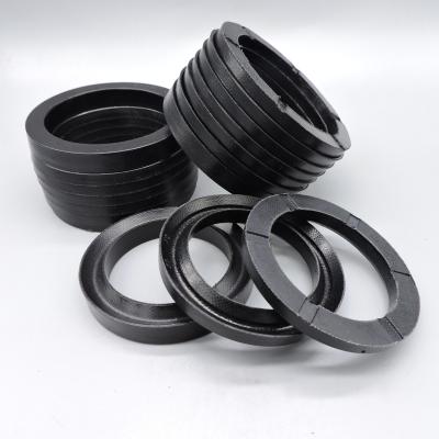 China Piston and piston rod rubber cloth vee seal for piston for sale