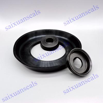 China Customsized Single Acting NBR Fabric Piston U Cup Rubber Seal for sale