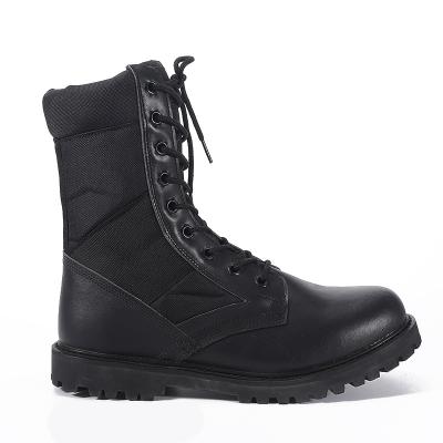 China Brand waterproof good quality light weight military shoes for sale strong military army boot Te koop