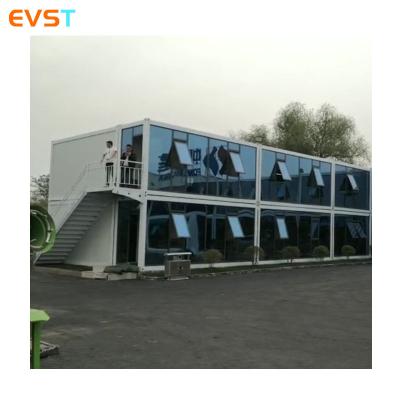 China Modern High End Steel Structure Flat Pack Prefab Folding Storage Trailer Container Mobile Homes For Rent Near Me for sale