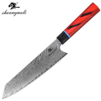 China 8 Inch Durable 67 Layer Damascus Cleaver Japanese Kitchen Knife for sale