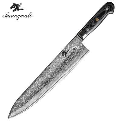 China 12 Inch VG10 Damascus Kitchen Viable Steel Chef Gyuto Knife for sale