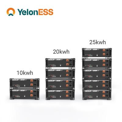 China Yeloness LiFePo4 lithium battery low voltage 100AH ​​5KWh10KWh 20KWh solar battery 100Ah/200Ah/400Ah for sale