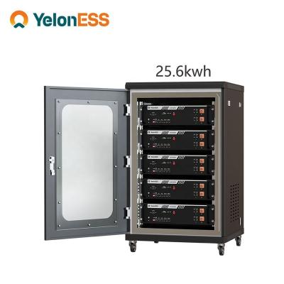 China Yeloness CE Approved Best Selling Stackable Solar Power Inverter Battery 48V 51.2V 10KWH 20KWH 30KWH 40KWH Energy LiFePO4 100Ah/200Ah for sale