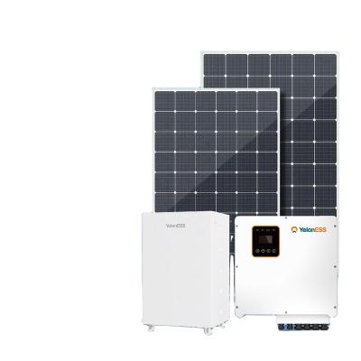 China Home New Listing Solar System Inverter Pack Lifepo4 Battery Lithium Power Hybrid 10Kw 20Kw Wall for sale