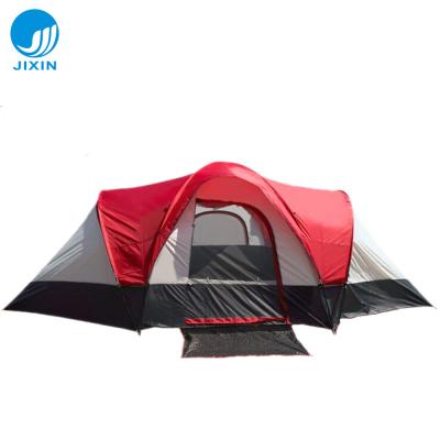 China Durable 2021 popular hot sale dome style 5-8 person family inflatable camping tent for outdoor camping for sale