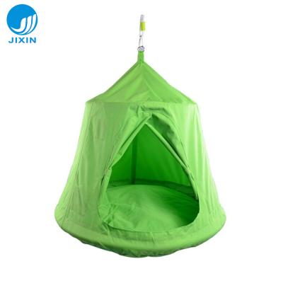 China Durable Indoor Outdoor 100% Cotton Baby Hammock Home Hanging Swing Kids Pod Swing Chair for sale