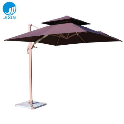 China New Traditional Design High Quality UV Protect Outdoor Cafe Beach Patio Garden Umbrella for sale