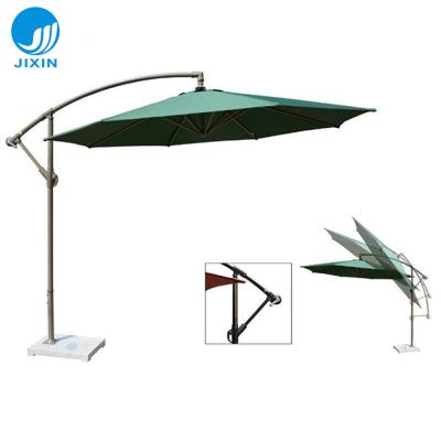 China 2021 New Arrival Traditional Outdoor Aluminum Metal Garden Cantilever Patio Umbrella for sale