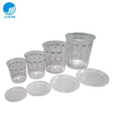 China Car Paint Automotive Paint Mixing Cups for sale