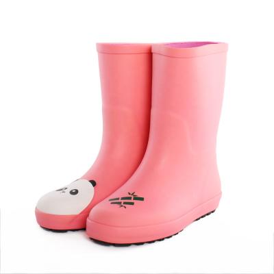 China Fashion trend custom design big children kids kawaii rubber rain Bootskids cute waterproof child rubber boots at rainy day for sale