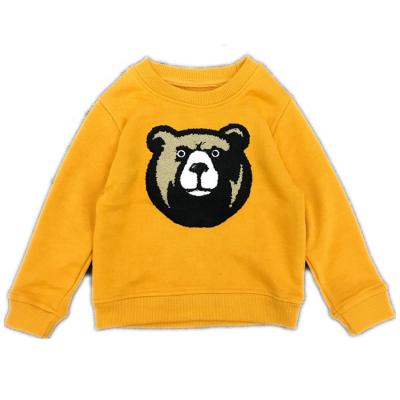 China Cool Italian Style Boys Design Long Sleeve Custom Sweatshirt Pullover Pullover For Baby Clothes for sale