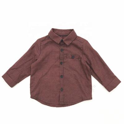 China OEM and Stock Factory Wholesale Breathable Fashion Customized Cotton Long Sleeve Boys Flower Print Baby Boy Casual T-Shirts for sale