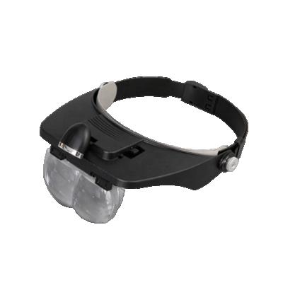 China High Quality ABS Body Factory New Product MG81001-A LED Headband Magnifier With Detachable Lens for sale