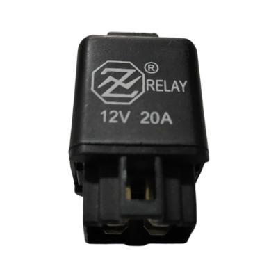 China Square Black Car Relay 12v 4Pin 2.5CM*2CM*6CM for sale