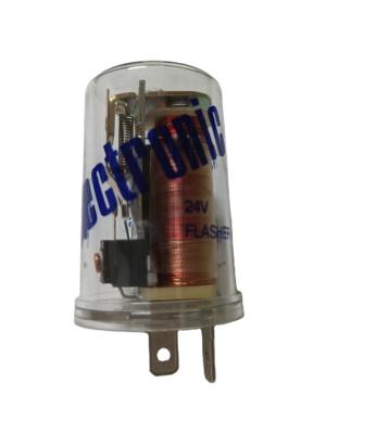 China Car flasher relay 24v around flasher 2.5CM*2.5CM*6.5CM for sale