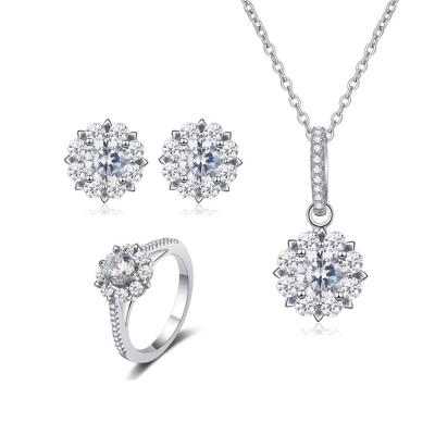 China FASHIONABLE Jewelry Set 925 Sterling Silver Jewelry Set for sale