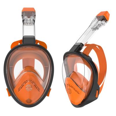 China 180 Wholesale Wide View VTR Diving-Professional Snorkel Mask-180 Degree View Full Face Mask for sale