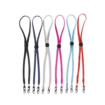 China Wholesale Among Us Polyester Lanyard Kids Facemask Holder Adjustable Adult Neck Strap Lanyard With Safety Detachable Clasp for sale