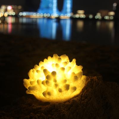 China China Wholesale Modern Coral Shape LED Lamps Modern Bedside Lamps for sale