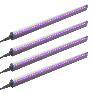 China Indoor Decoration 18W T5 Batten Blacklight Led Strips 0.6M Led Blacklights 385-400nm UVA for sale