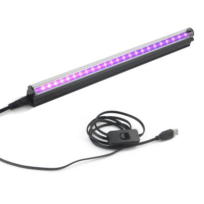 China Indoor Decoration 10W LED Tube Black Light For China T5 Black Light Tube Light 1FT for sale