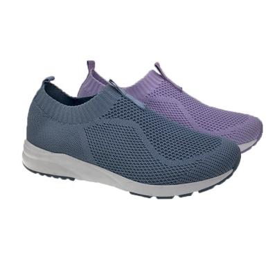 China Breathable EVA Sneakers Walking Shoes Fitness Shoes Knock Wedge Trainers New Quality Running Shoe For Women for sale