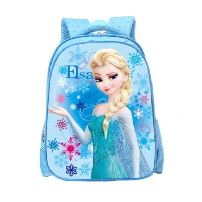 China Wholesale GPS Girls School Popular Waterproof Ergonomic Backpack With Clear Cartoon Printing Kids School Bag for sale