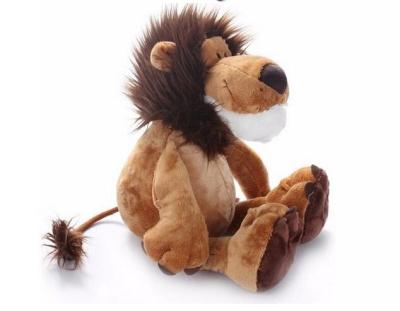 China stuffed & 25CM Plush Lion Elephant Giraffe Monkey Stuffed Plush Doll Jungle Series Plush Toys For Baby Kids Children Gifts for sale