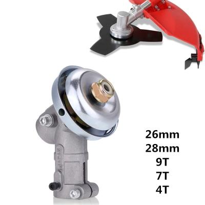 China Replacement 4T Gearbox 28mm Work Aluminum Head For Brush Cutter for sale