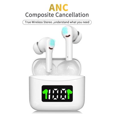 China 2022 ANC J5 New Function Comfortable Wireless Stereo Earbuds 5.0 Headphones For Cell Earphone for sale