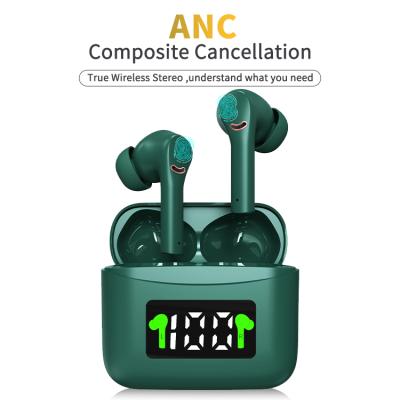 China Comfortable manufacture earbuds J5 rechargeable wireless earphone with case charging connecting earphone for sale