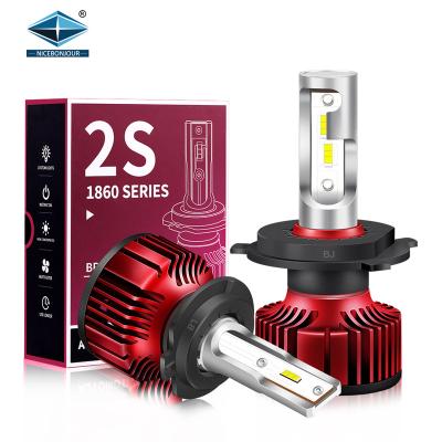 China Aviation 6063 Aluminum Custom 12V Auto Led Light H4 H7 Led Car Head Light Kit H1 H3 H4 H7 H11 9005 Led Bulb Headlight Led 9006 9007 By 9012 for sale