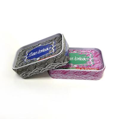 China Food Custom Printed Metal Tin Case For Sardine Tuna Empty Company Promotion Gift for sale