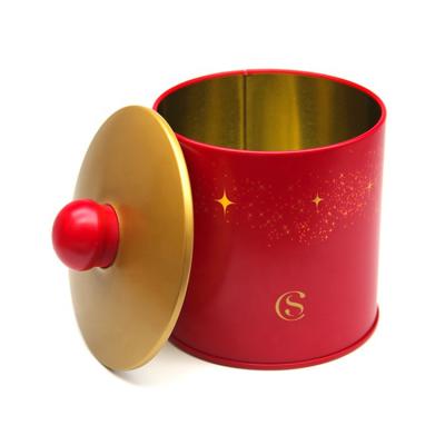 China Tea China Factory Custom Printed Cup Shape Gift Special Metal Tin Box From China for sale