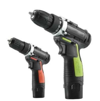 China Home / Industrial Variable Speed ​​Power Tools Set Drill Rigs 12V Cordless Handheld Drill Lithium Battery Power Drills for sale